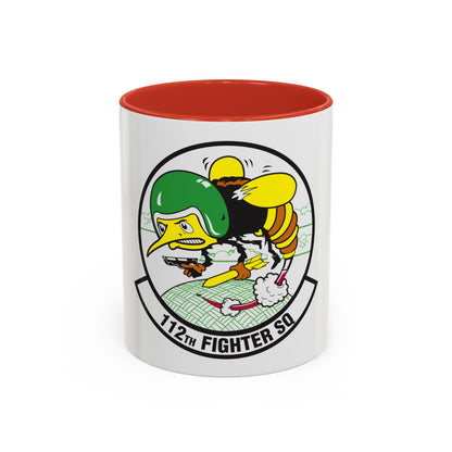112th Fighter Squadron (U.S. Air Force) Accent Coffee Mug