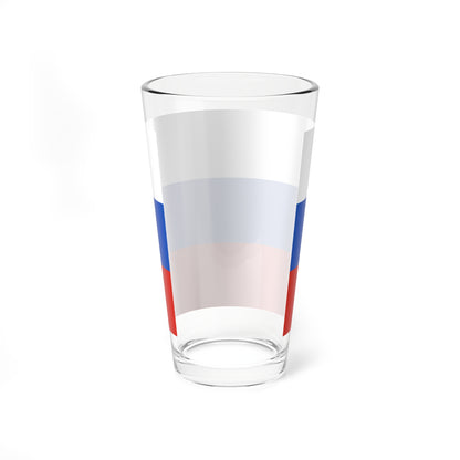 Flag of Russia alternative colours (Russia) Pint Glass 16oz