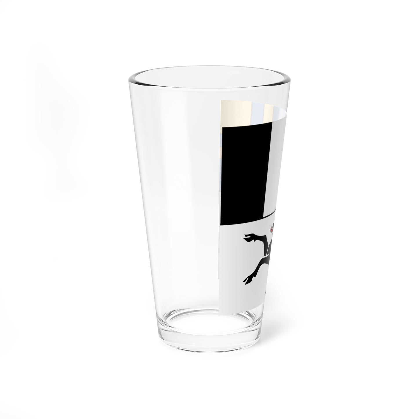 Flag of Canton of Graubunden (Switzerland) Pint Glass 16oz