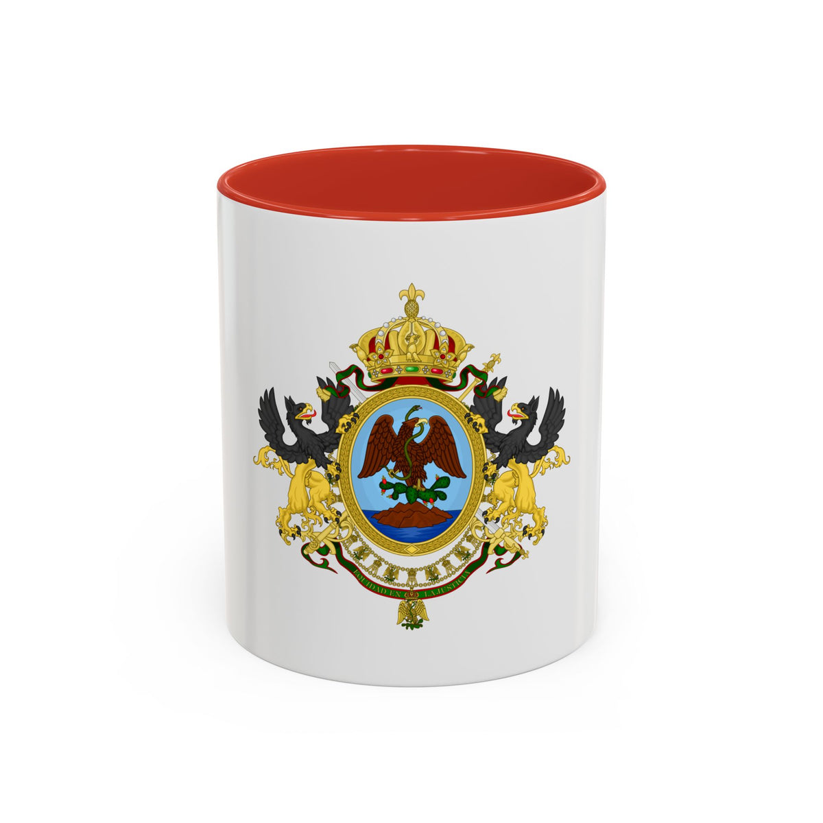 Coat of Arms Second Mexican Empire - Accent Coffee Mug