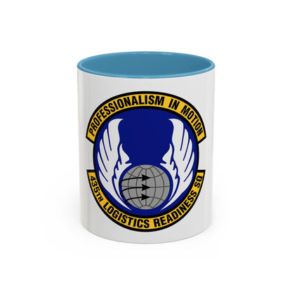 435th Logistics Readiness Squadron (U.S. Air Force) Accent Coffee Mug