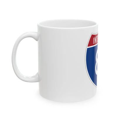 Interstate 81 (U.S. Highways) White Coffee Mug