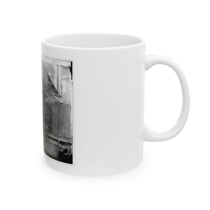 Brandy Station, Virginia. Gen. Rufus Ingalls And Group (U.S. Civil War) White Coffee Mug