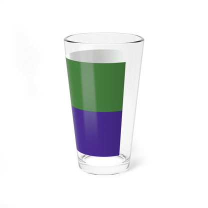 Flag of Hermann Missouri (United States) Pint Glass 16oz