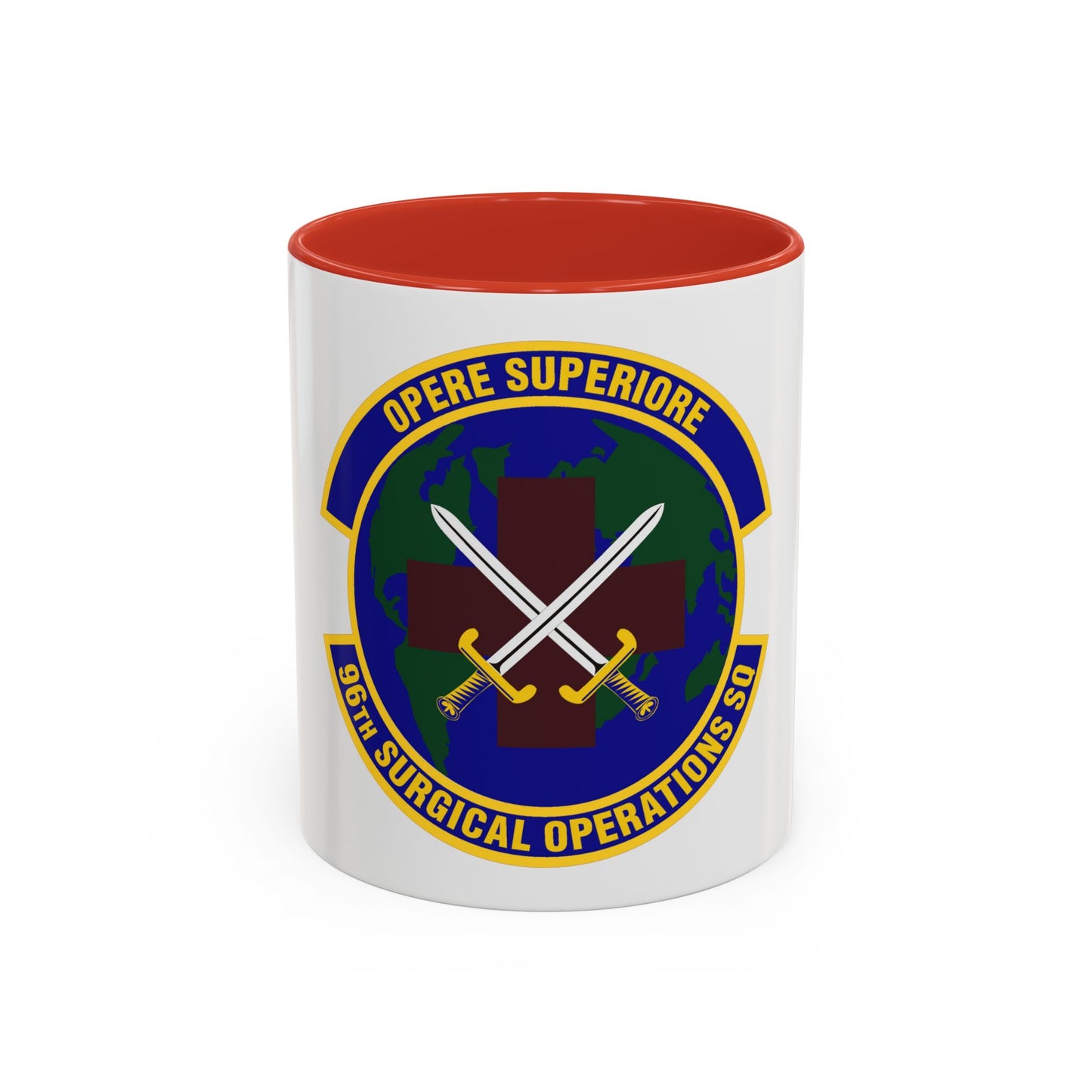 96th Surgical Operations Squadron (U.S. Air Force) Accent Coffee Mug
