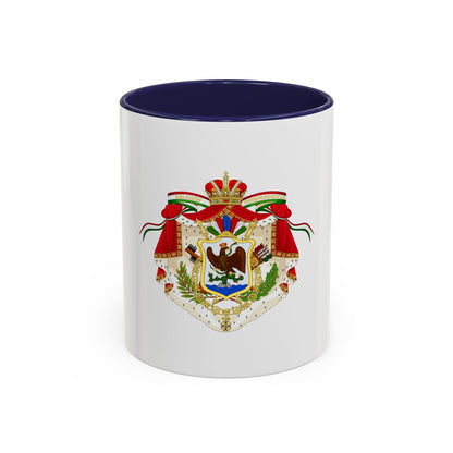 Coat of Arms of the First Mexican Empire - Accent Coffee Mug