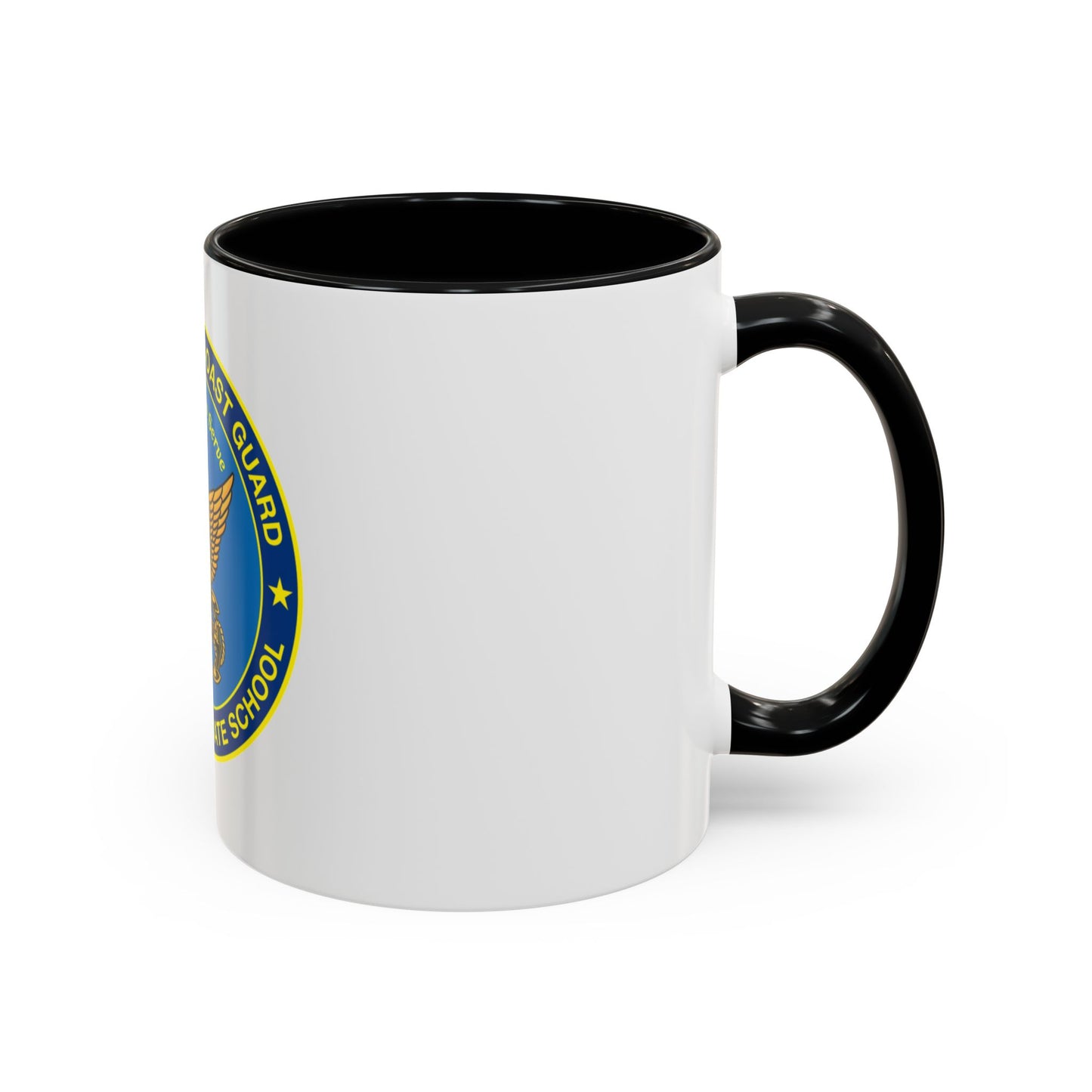 USCG Officer Candidate School (U.S. Coast Guard) Accent Coffee Mug