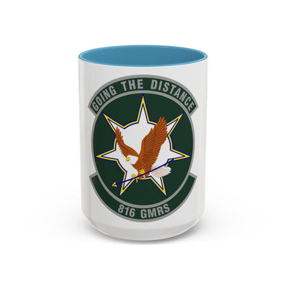 816th Global Mobility Readiness Squadron (U.S. Air Force) Accent Coffee Mug