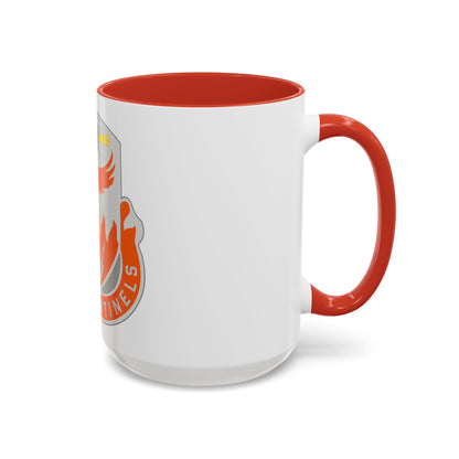 156 Signal Battalion (U.S. Army) Accent Coffee Mug
