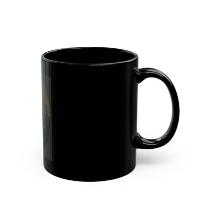 Group Shot, Officers Of The 54th Mass. Colored (U.S. Civil War) Black Coffee Mug