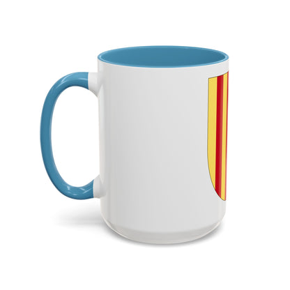 Arms of the Former Crown of Aragon - Accent Coffee Mug