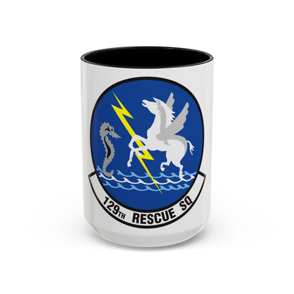 129 Rescue Squadron (U.S. Air Force) Accent Coffee Mug