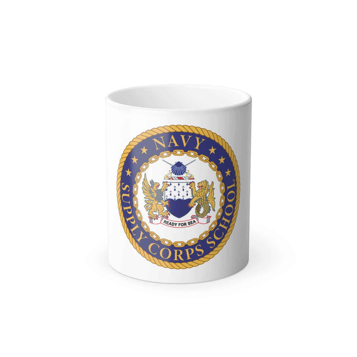 Navy Supply Corps School (U.S. Navy) Color Changing Mug 11oz