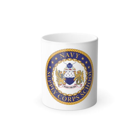 Navy Supply Corps School (U.S. Navy) Color Changing Mug 11oz