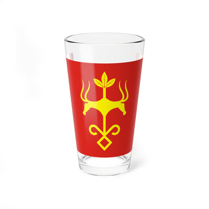 Flag of Maykop (Russia) Pint Glass 16oz