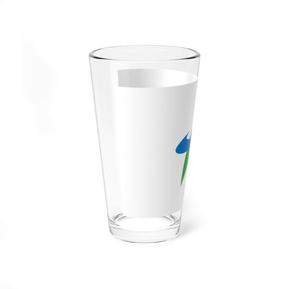Flag of Chikuzen Fukuoka (Japan) Pint Glass 16oz