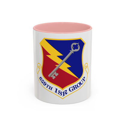659 Intelligence Surveillance and Reconnaissance Group ACC (U.S. Air Force) Accent Coffee Mug