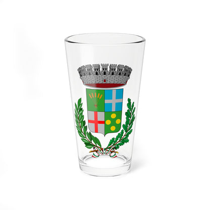 Villa Del Conte-Stemma (Italy) (Coat of Arms) Pint Glass 16oz
