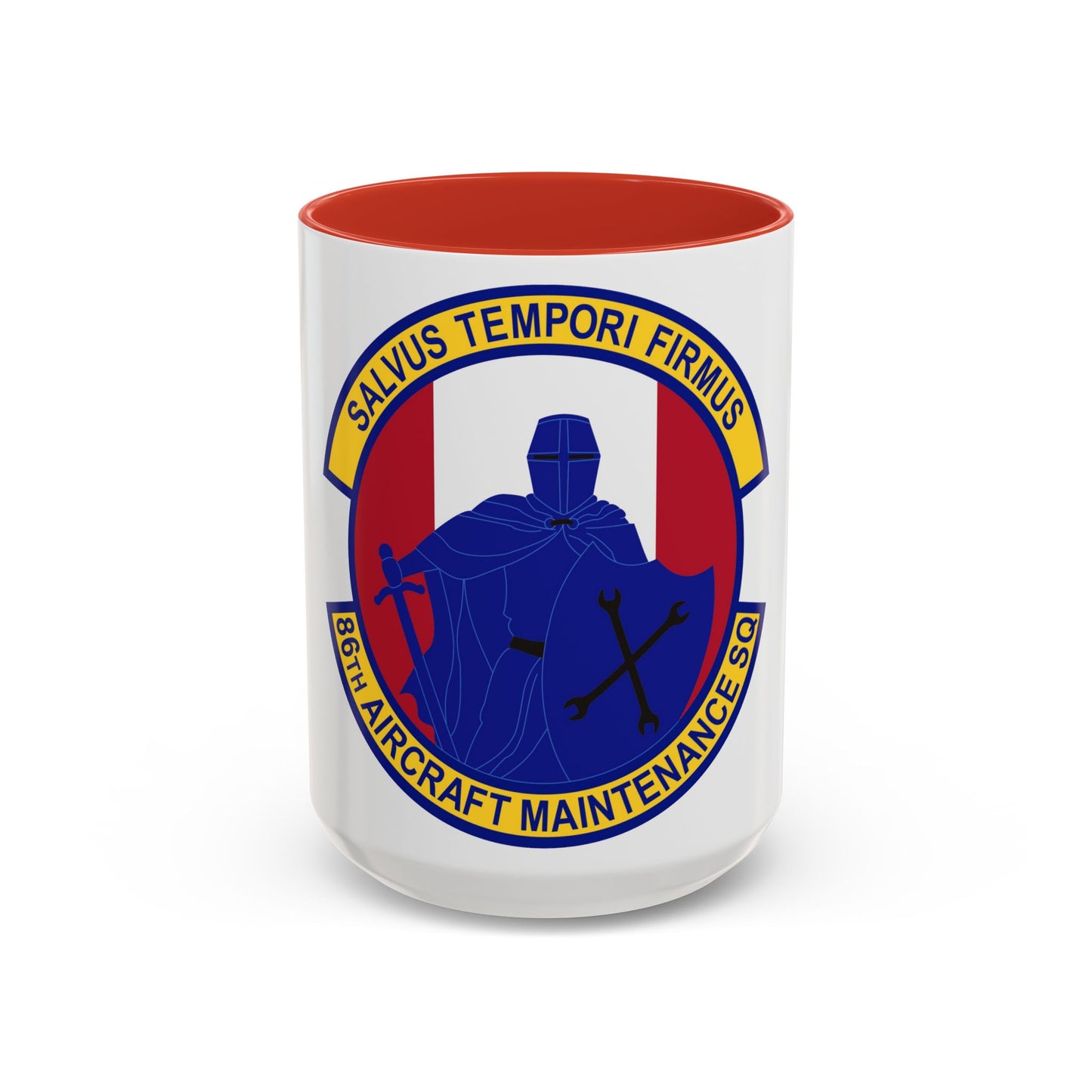 86th Aircraft Maintenance Squadron (U.S. Air Force) Accent Coffee Mug