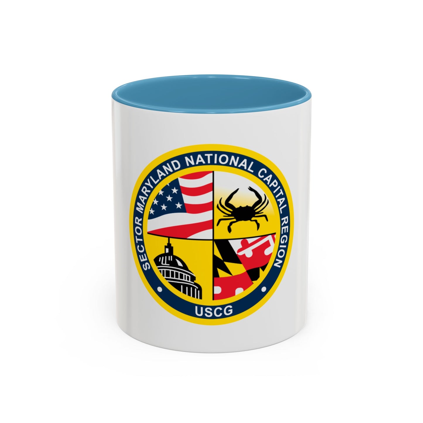 USCG Sector Maryland NRC (U.S. Coast Guard) Accent Coffee Mug