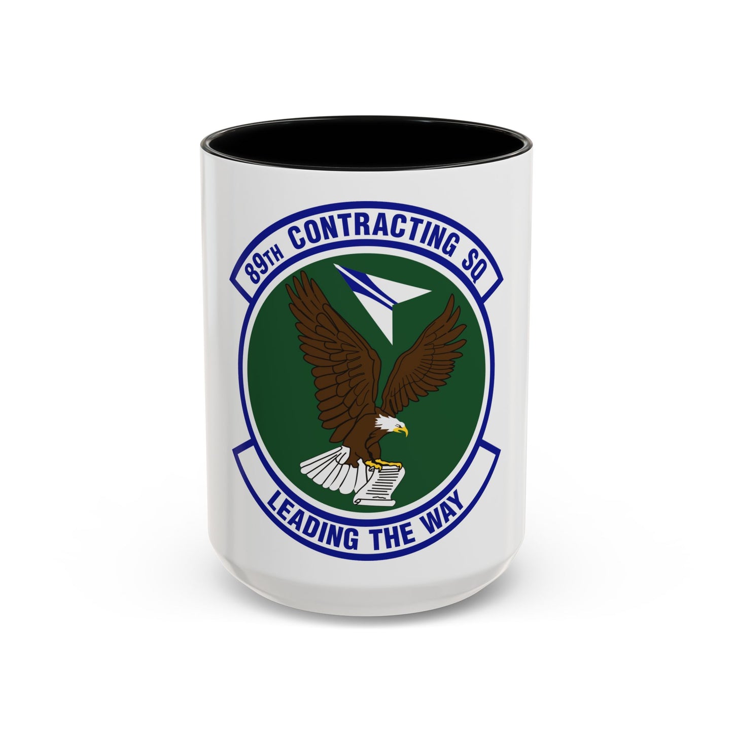 89th Contracting Squadron (U.S. Air Force) Accent Coffee Mug