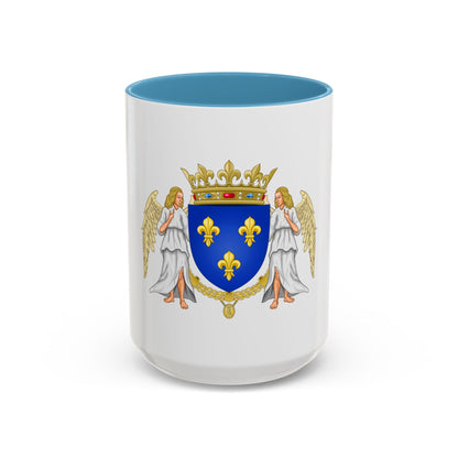 Royal Coat of Arms of Valois France - Accent Coffee Mug