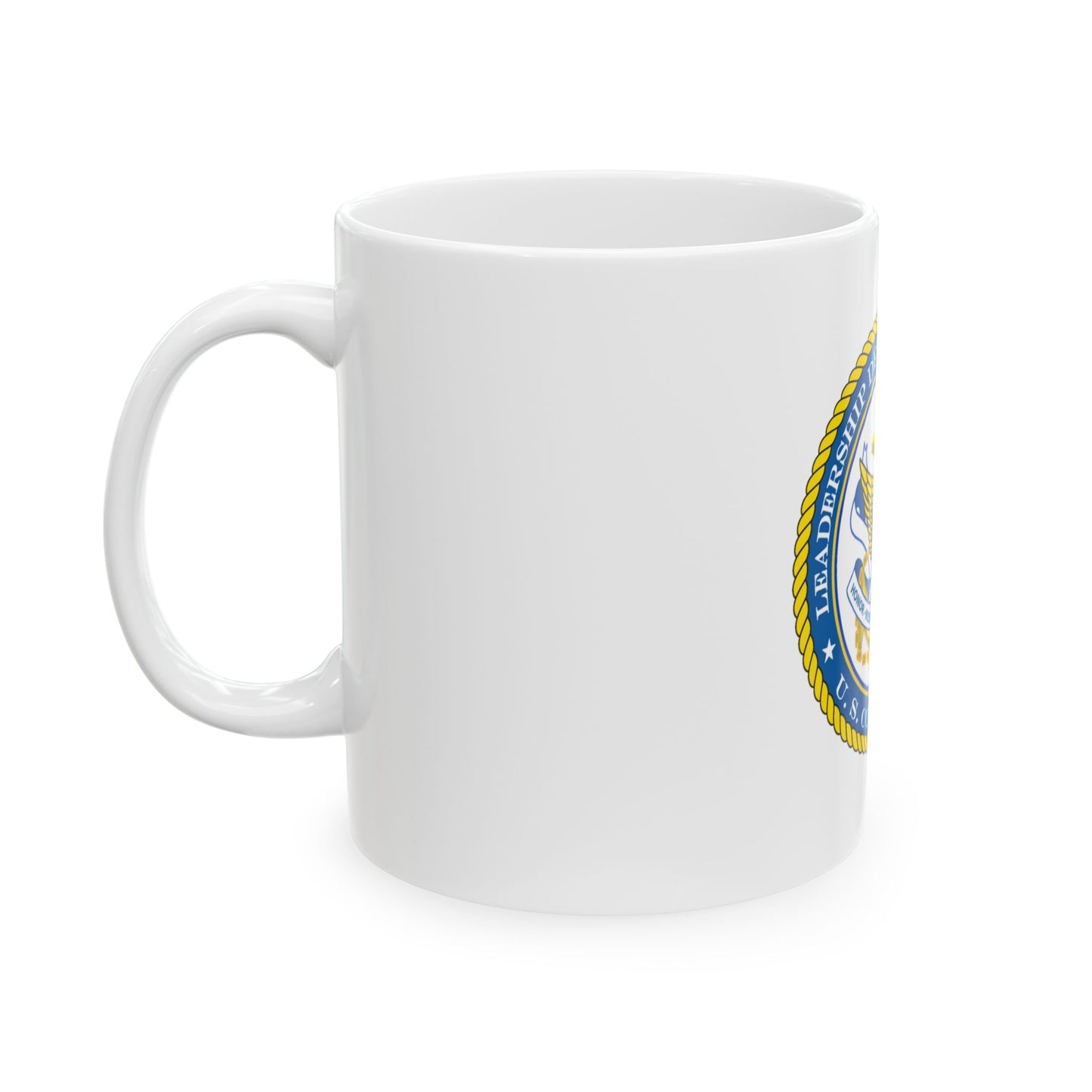 USCG LDC (U.S. Coast Guard) White Coffee Mug