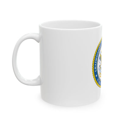 USCG LDC (U.S. Coast Guard) White Coffee Mug