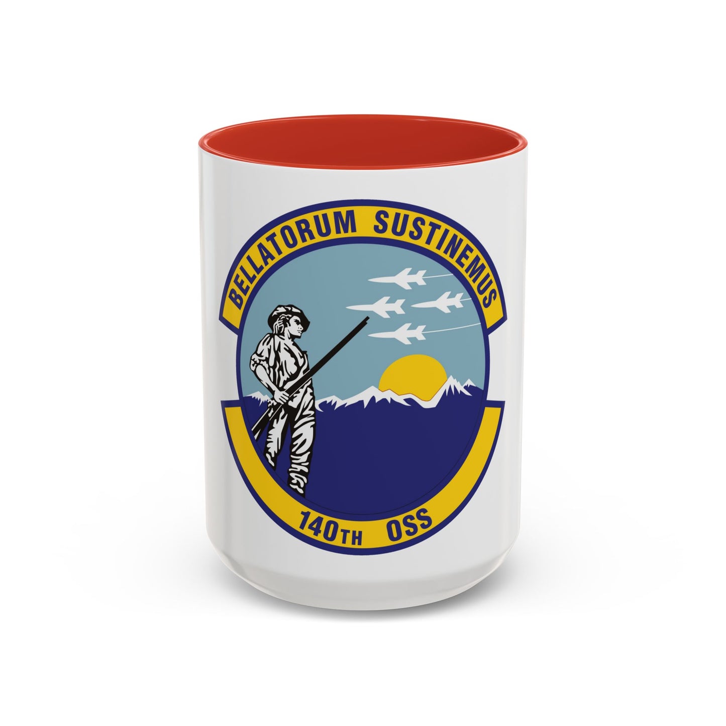 140th Operations Support Squadron (U.S. Air Force) Accent Coffee Mug