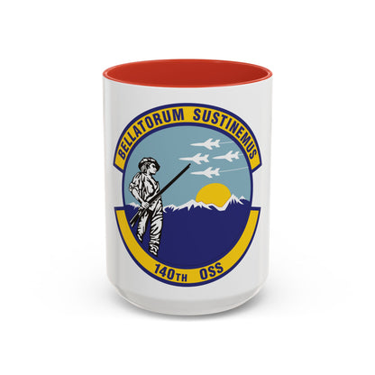 140th Operations Support Squadron (U.S. Air Force) Accent Coffee Mug
