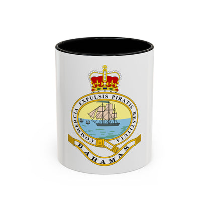 Emblem of the Bahamas (1869-1904; 1953-1964) - Accent Coffee Mug