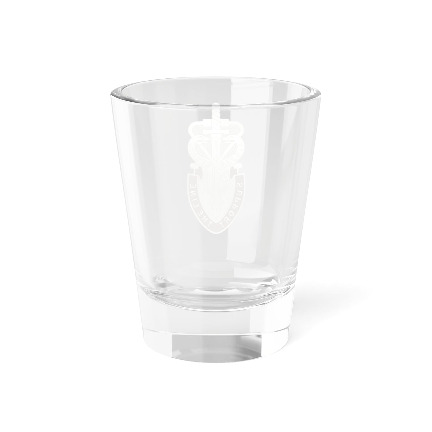 Verre à liqueur du 74e bataillon médical (armée américaine) 1,5 oz