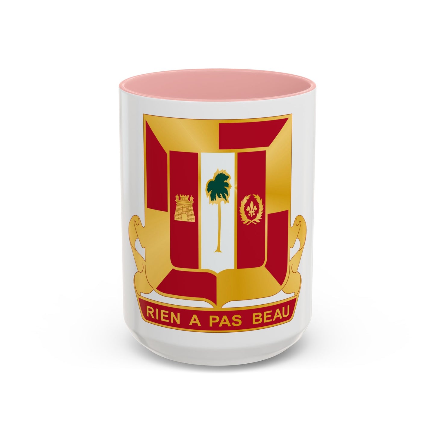 718th Antiaircraft Artillery Gun Battalion (U.S. Army) Accent Coffee Mug