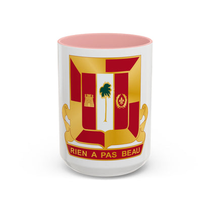 718th Antiaircraft Artillery Gun Battalion (U.S. Army) Accent Coffee Mug