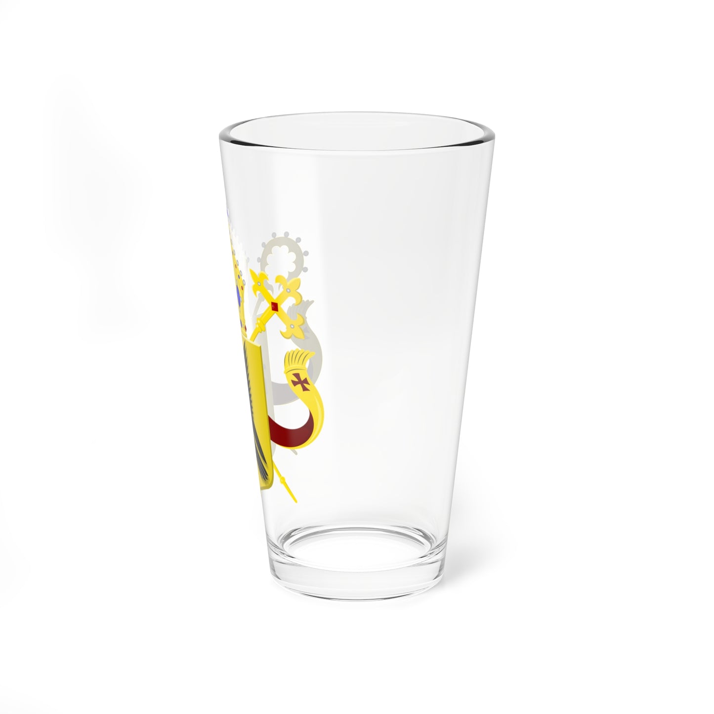 Wapen van bisdom Den Bosch (Netherlands) (Coat of Arms) Pint Glass 16oz