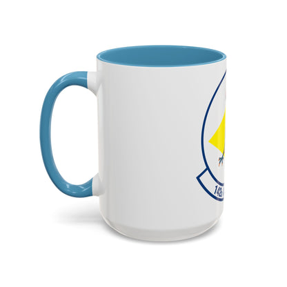 142 Airlift Squadron (U.S. Air Force) Accent Coffee Mug