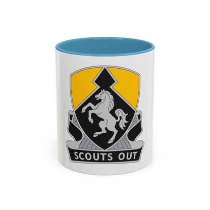 153 Cavalry Regiment (U.S. Army) Accent Coffee Mug