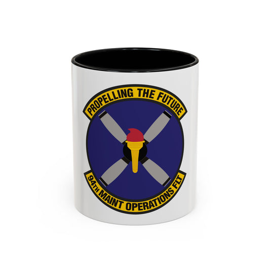 94th Maintenance Operations Flight (U.S. Air Force) Accent Coffee Mug