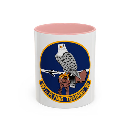 557 Flying Training Squadron AETC (U.S. Air Force) Accent Coffee Mug