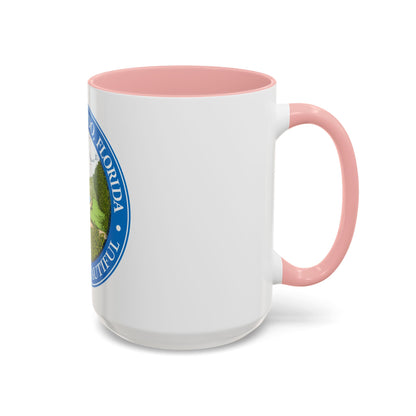 Seal of Orlando Florida - Accent Coffee Mug