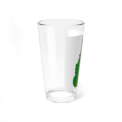 Glifo Tultepec (Mexico) (Coat of Arms) Pint Glass 16oz