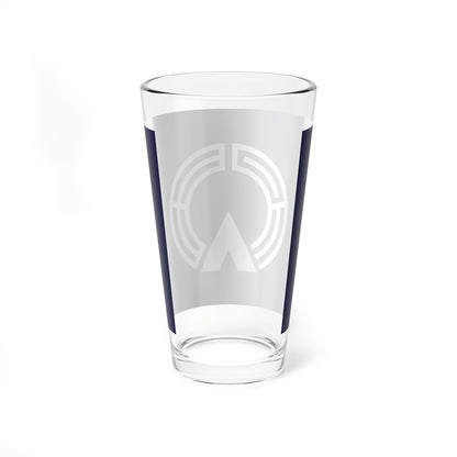 Flag of Konda Hyogo 1952-1999 (Japan) Pint Glass 16oz