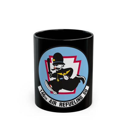 146 Air Refueling Squadron (U.S. Air Force) Black Coffee Mug-11oz-Go Mug Yourself