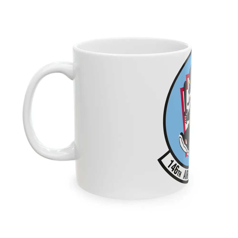 146 Air Refueling Squadron (U.S. Air Force) White Coffee Mug-Go Mug Yourself