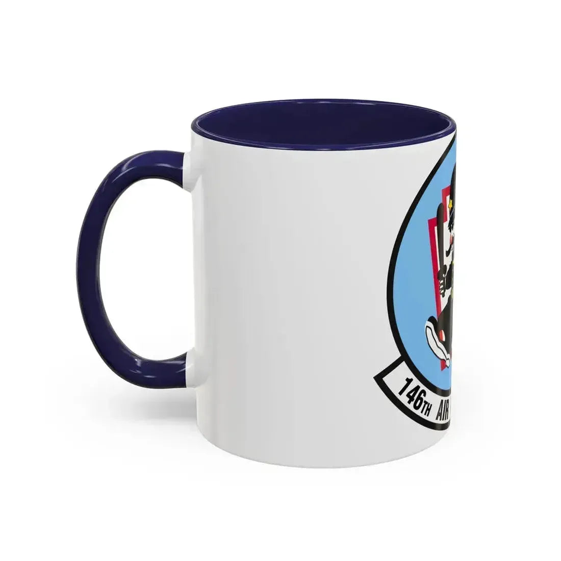 146 Air Refueling Squadron (U.S. Air Force) Accent Coffee Mug - Go Mug Yourself