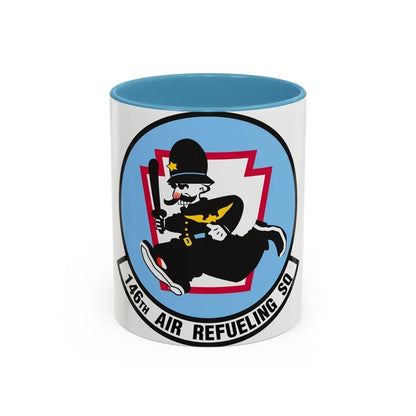 146 Air Refueling Squadron (U.S. Air Force) Accent Coffee Mug - Go Mug Yourself