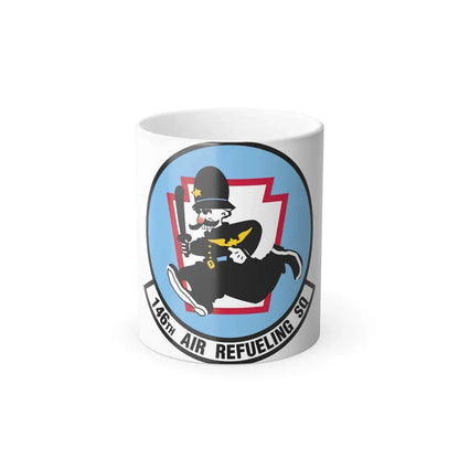 146 Air Refueling Squadron (U.S. Air Force) Color Changing Coffee Mug 11oz - Go Mug Yourself