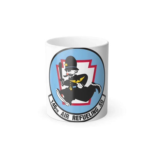146 Air Refueling Squadron (U.S. Air Force) Color Changing Coffee Mug 11oz - Go Mug Yourself