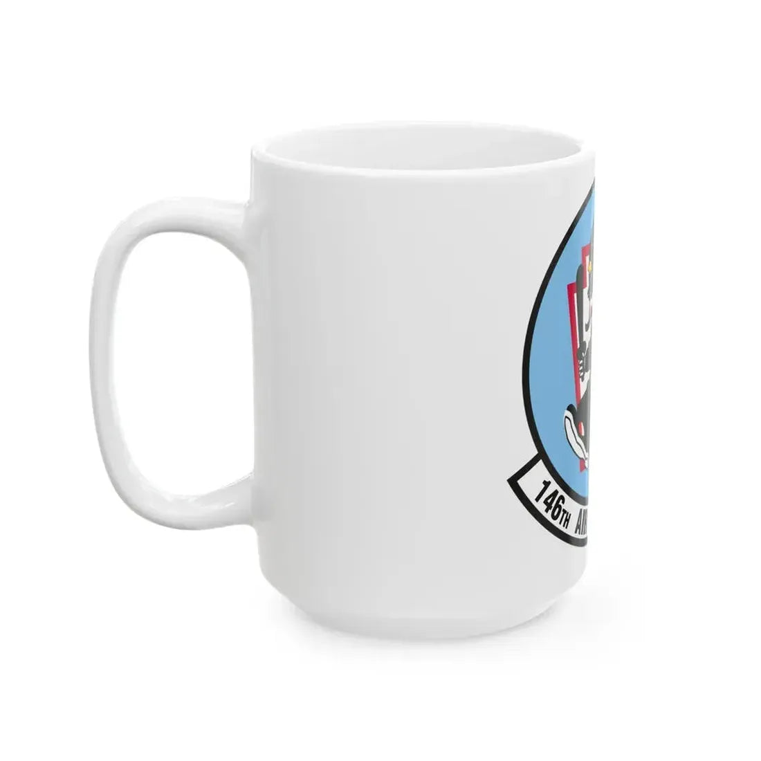 146 Air Refueling Squadron (U.S. Air Force) White Coffee Mug - Go Mug Yourself