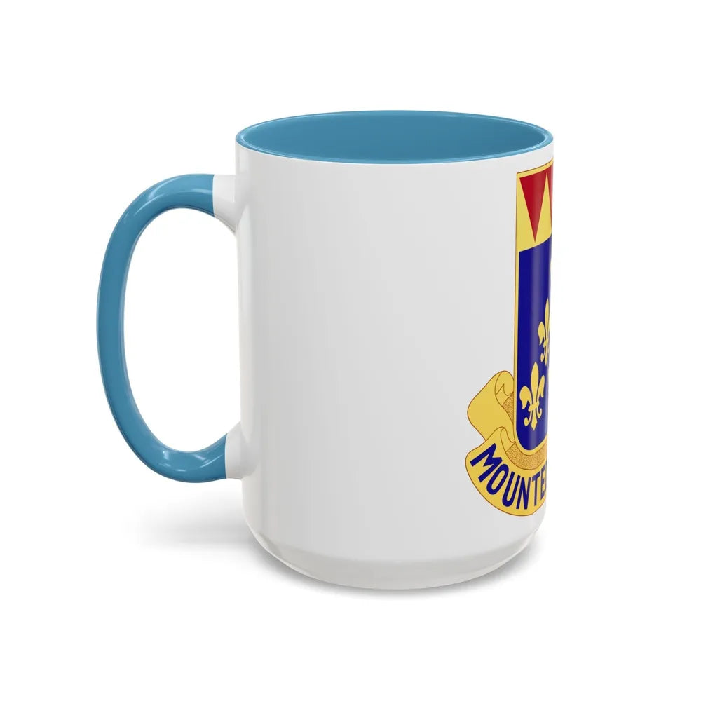 146 Cavalry Regiment (U.S. Army) Accent Coffee Mug-Go Mug Yourself